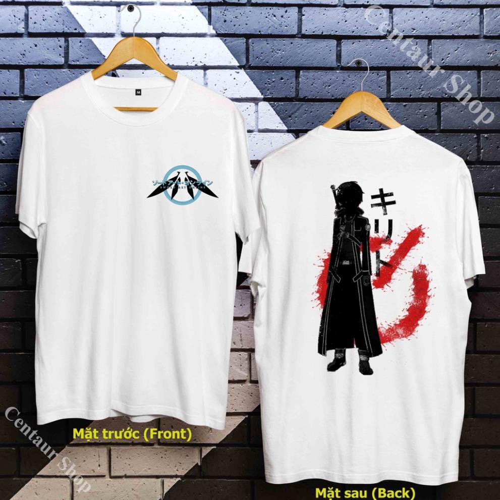 [ƯU ĐÃI] 🎁 Áo Kirito - Áo Sword Art Online - Kirito T-Shirt siêu đẹp - SAO-007