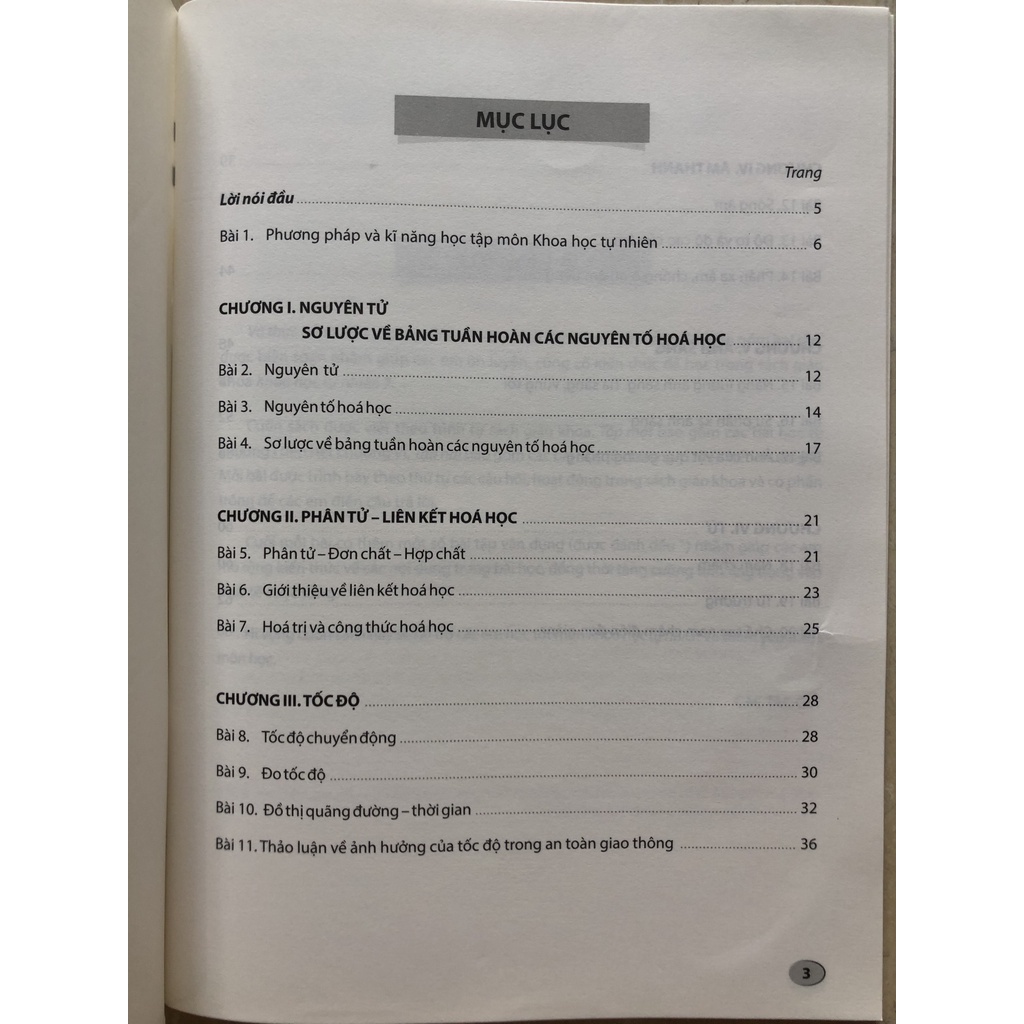 Sách - Vở thực hành khoa học tự nhiên 7