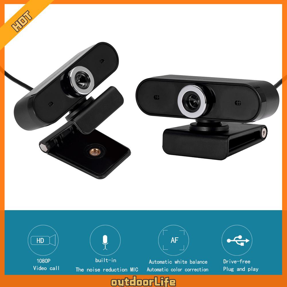 Webcam Xoay 360 Độ Độ Phân Giải 480p Hd Kèm Mic Cho Máy Quay Phim | BigBuy360 - bigbuy360.vn