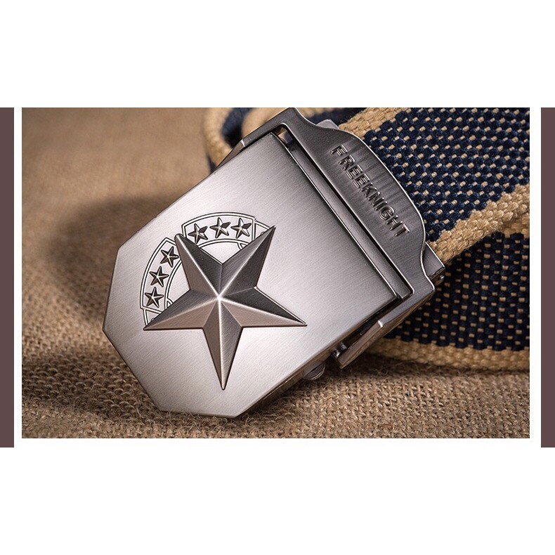 Dây Nịt Thắt Lưng Vãi Dù Quân Đội Mỹ