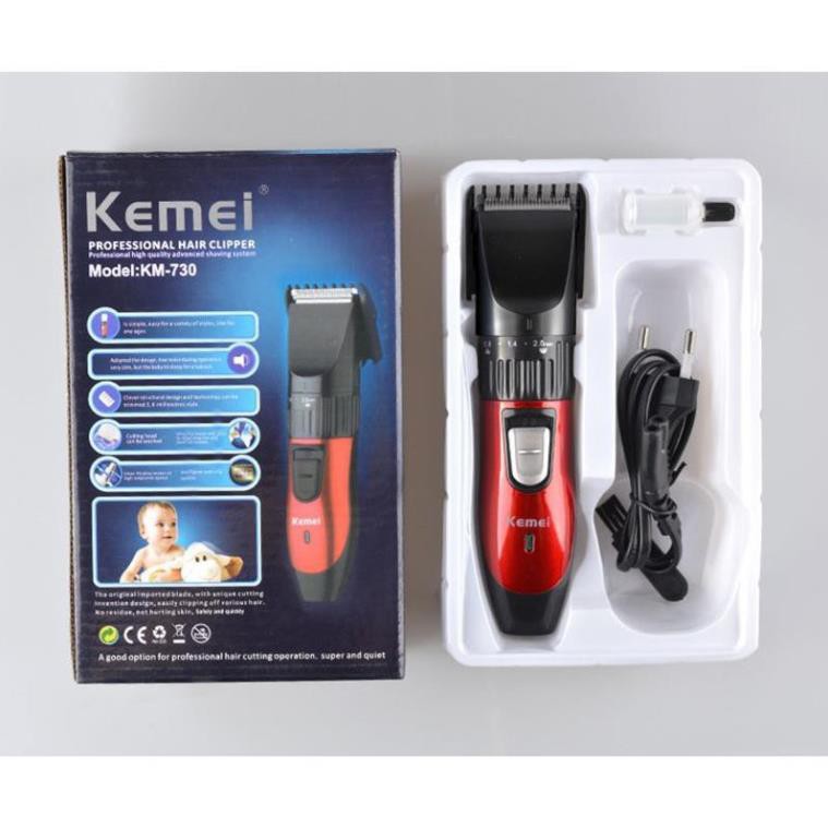 [BÁN CHẠY] Tông Đơ Cắt Tóc Mini Kemei KM730 _(CÓ BẢO HÀNH)