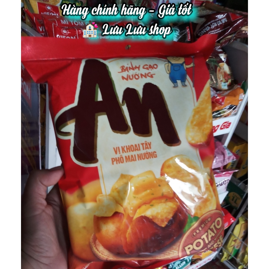 Bánh gạo nướng An vị Khoai Tây Phô Mai Nướng 100.8g