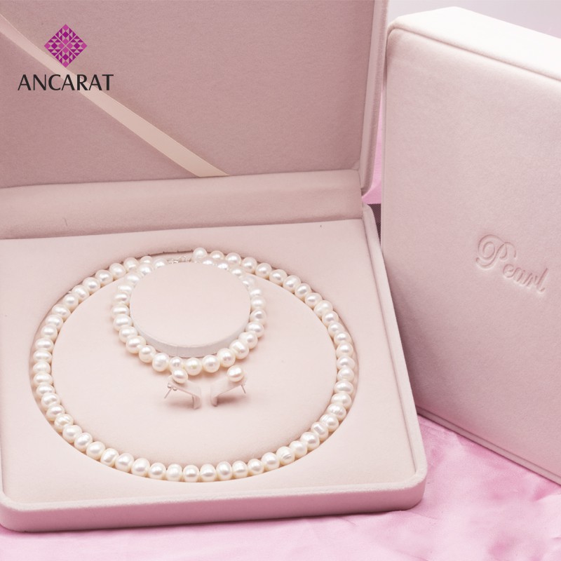 Bộ trang sức Ngọc trai thiên nhiên - ANCARAT