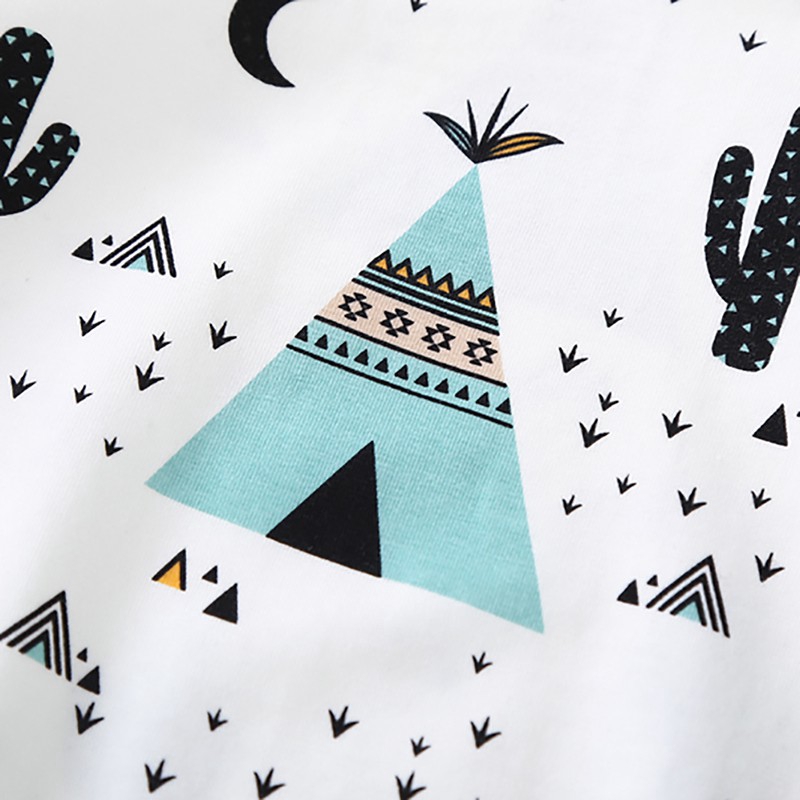 Bộ quần áo ngủ cotton dễ thương cho bé