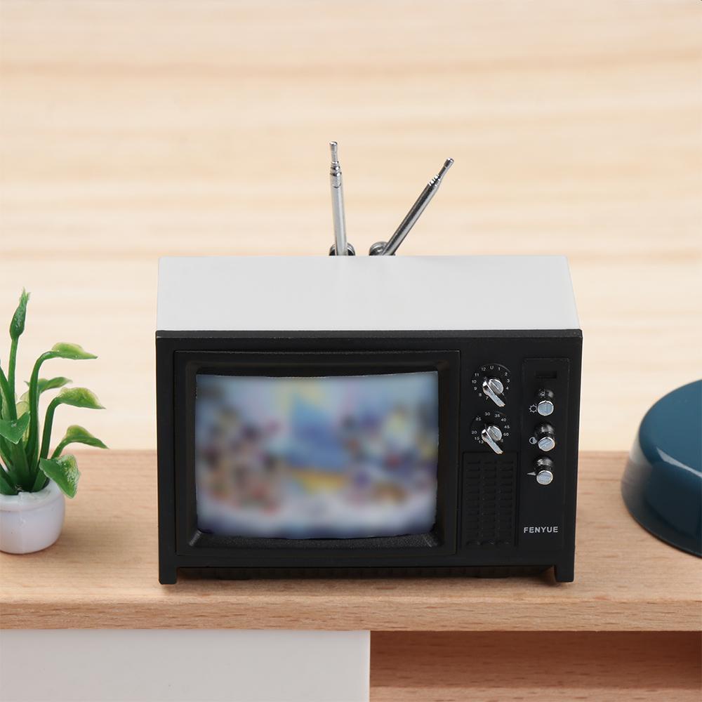 RAINBOW Tv Đồ Chơi 5 Màu Trang Trí Nhà Búp Bê