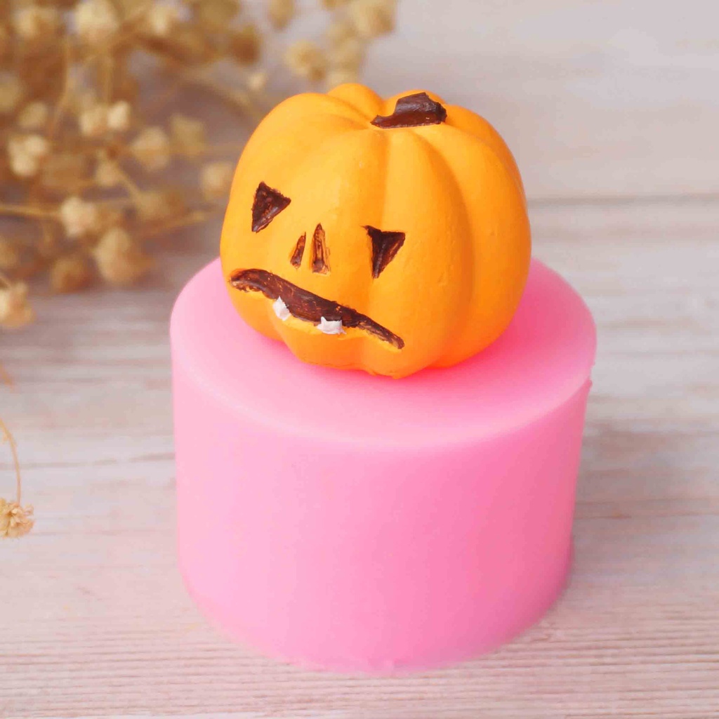 Khuôn Silicone Làm Bánh Hình Trái Bí Ngô Halloween