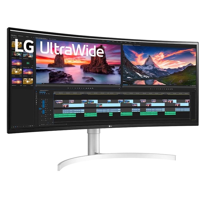 Màn Hình Cong LG 38WN95C-W (3840 x 1600/IPS/144Hz/1 ms/FreeSync, G-Sync compatible) - Hàng Chính Hãng