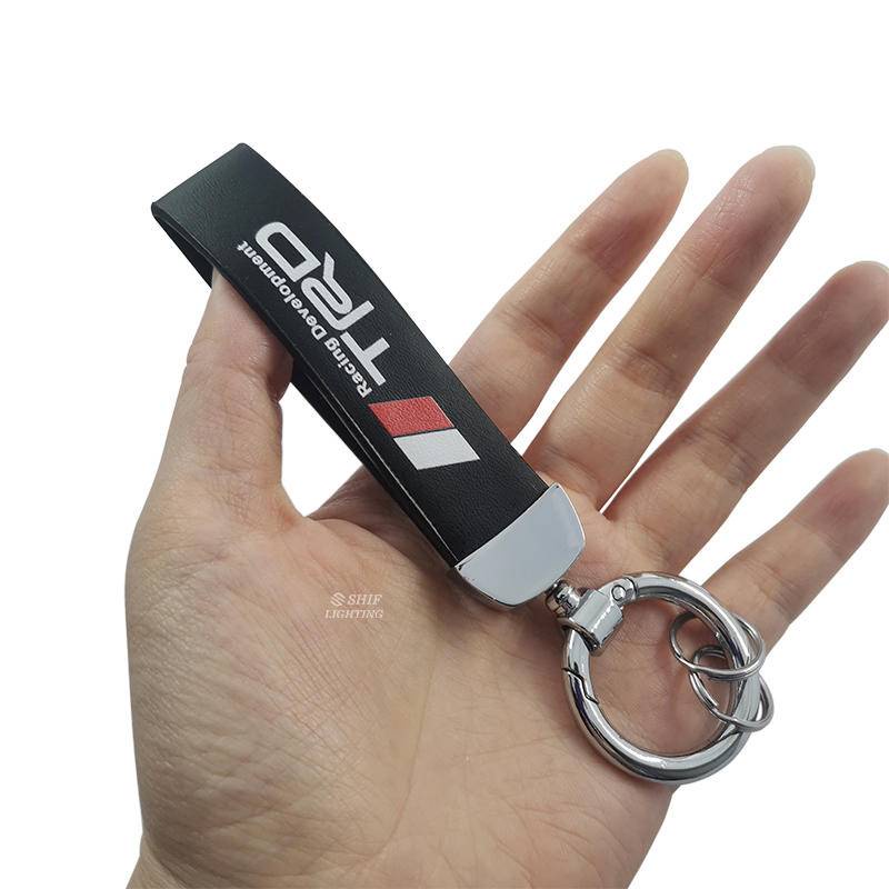 1 x Móc khóa logo xe hơi xe máy đua TRD TRD SPORT chất lượng cao