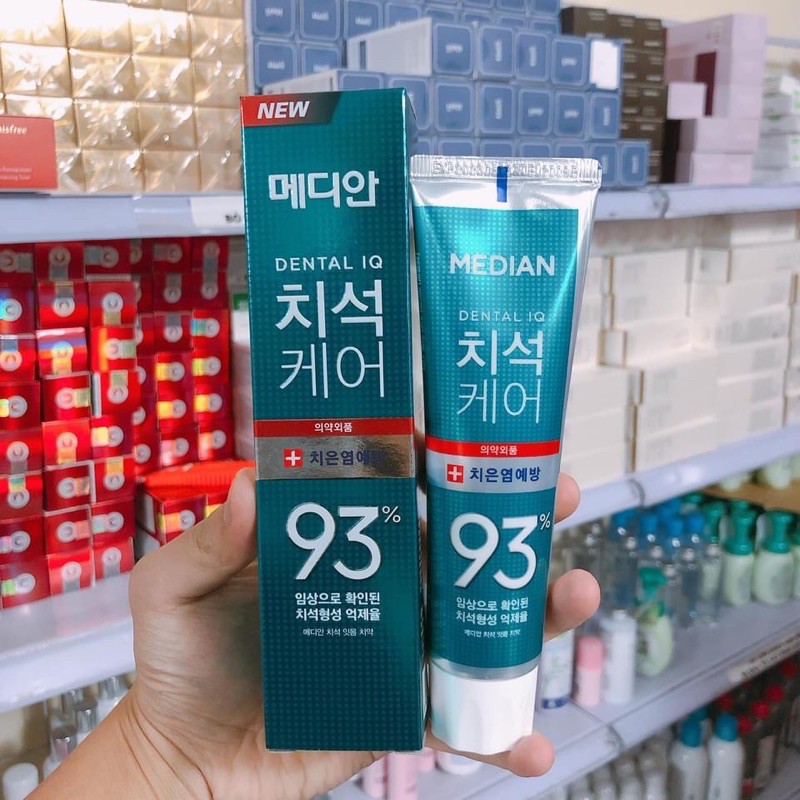 Kem Đánh Trắng Răng Median 93% Tooth-Paste 120gr