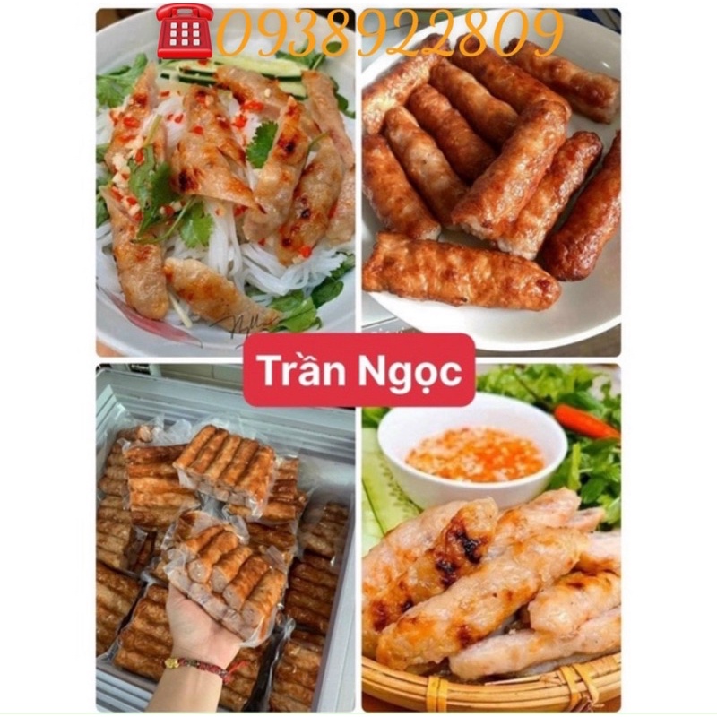 Nem nướng Nha Trang 1kg gồm 2túi (giao hoả tốc HCM)