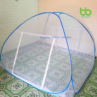 Mùng chụp cao cấp 1m8 x 2m (2 cửa)
