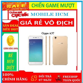điện thoại Oppo A37 16G - 2G mới chính hãng, bảo hành 12 tháng