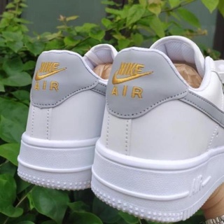 giầy thể thao sneaker nike trắng vạch xám