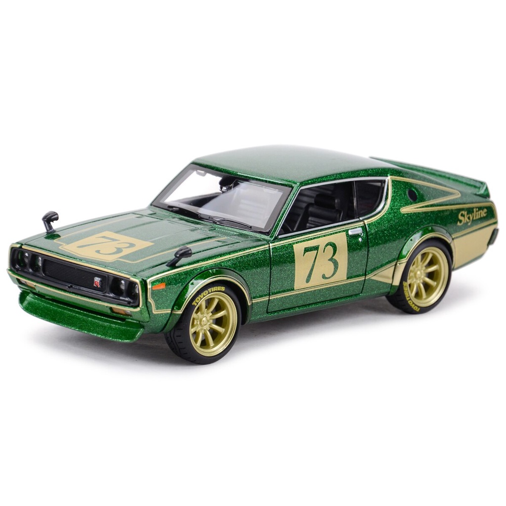 Maisto Mô Hình Xe Hơi Nissan Skyline 2000gt-r 1973 Tỉ Lệ 1: 24