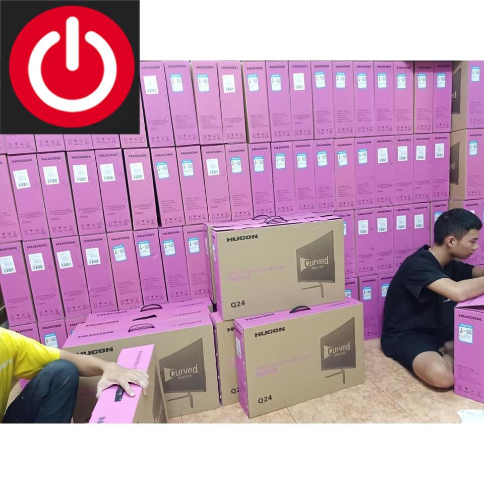 MÀN HÌNH MÁY TÍNH CONG Q24 75hz MỚI 100% - HUGON Quốc Tế Q24 CONG