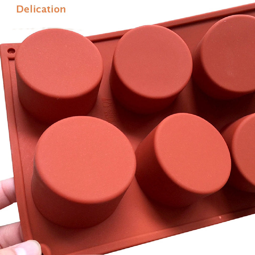 Khuôn Silicone 8 Lỗ Làm Bánh / Chocolate / Pudding DIY