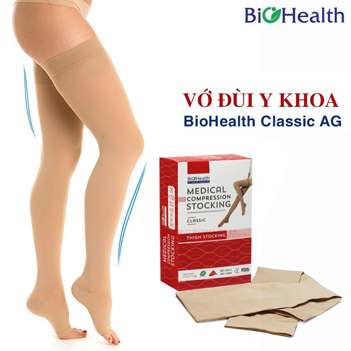 ✅ Vớ Suy Giãn Tĩnh Mạch (Tất Y Khoa)- Biohealth Medical Compression Stocking Classic -VT0717