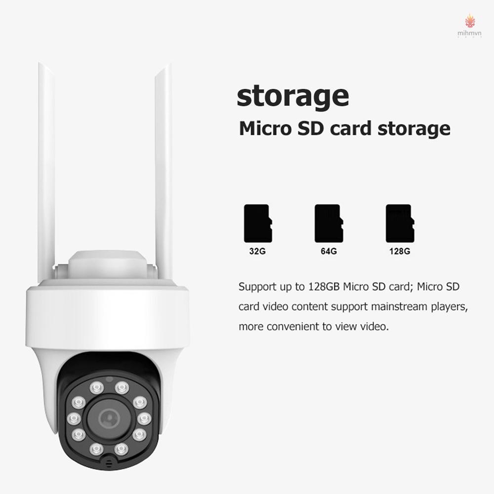 Camera an ninh không dây kết nối wifi 3MP có chế độ nhìn đêm/ phát hiện chuyển động/pP/IP66 chống thấm nước PTZ
 | BigBuy360 - bigbuy360.vn