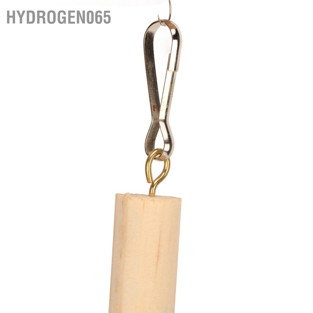 Hydrogen065 Vẹt nhai đồ chơi gỗ ngô lõi đầy màu sắc Treo chim lớn cắn cho vẹt đuôi dài Cockatiel