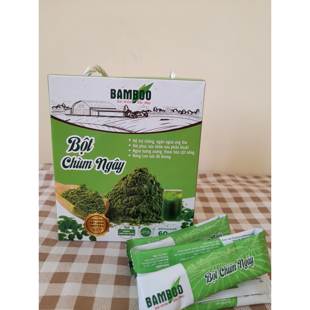 Bột Chùm Ngây BAMBOO (20 gói/ Hộp)