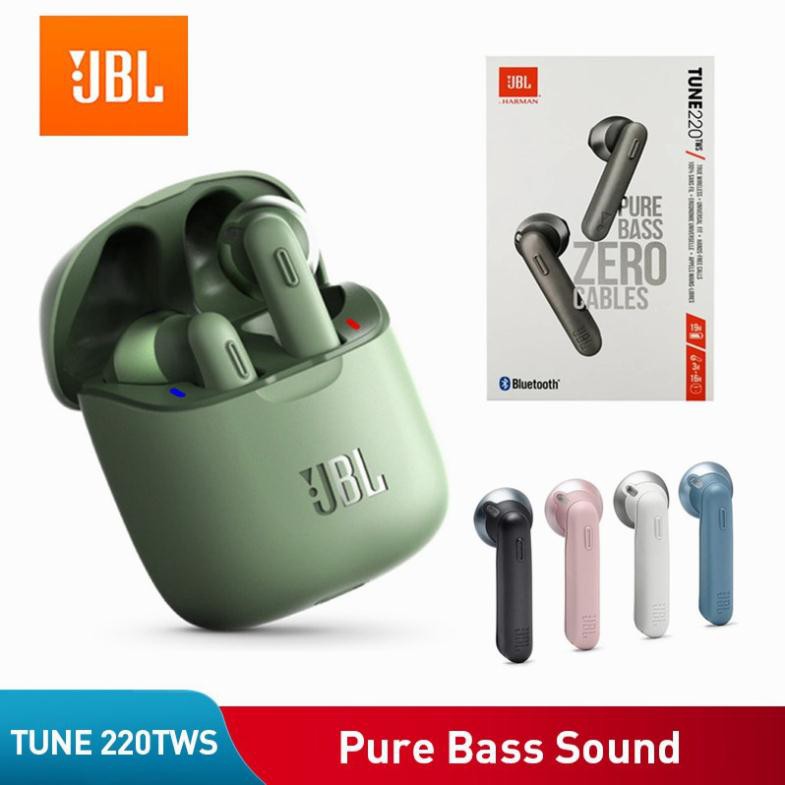 Tai nghe bluetooth JBL Tune 220 bản Quốc Tế tai nghe không dây JBL bass treble đỉnh cao chống ồn dùng cho IOS Android