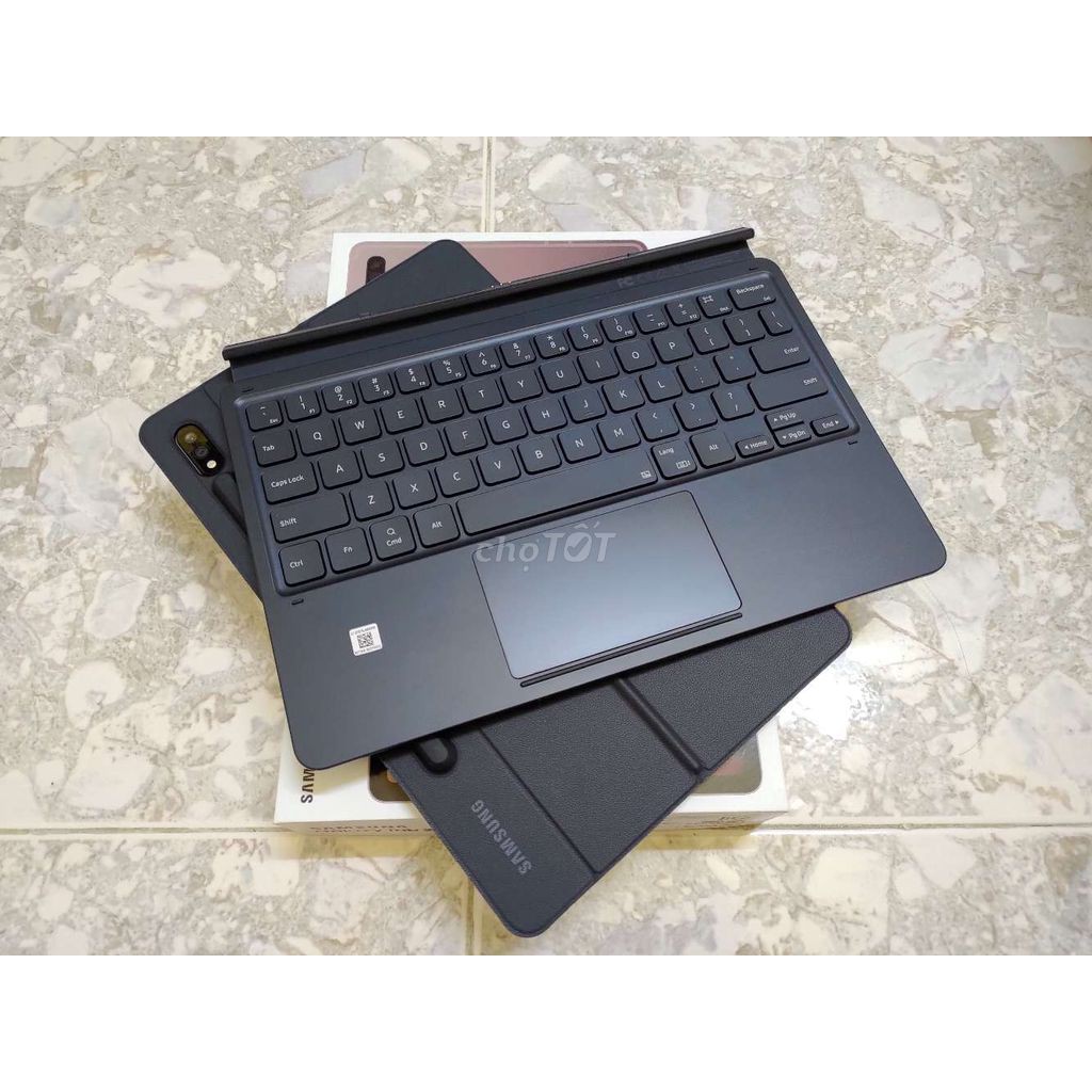 BAO DA BÀN PHÍM SAMSUNG GALAXY TAB S7 BOOK COVER KEYBOARD EF-DT870/TAB S7 PLUS/ TAB S7 FE