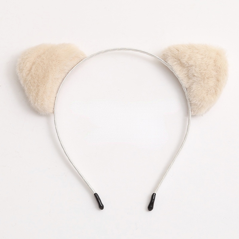 Băng đô cài tóc thiết kế tai mèo phong cách Hàn Quốc 2021 đáng yêu thời trang