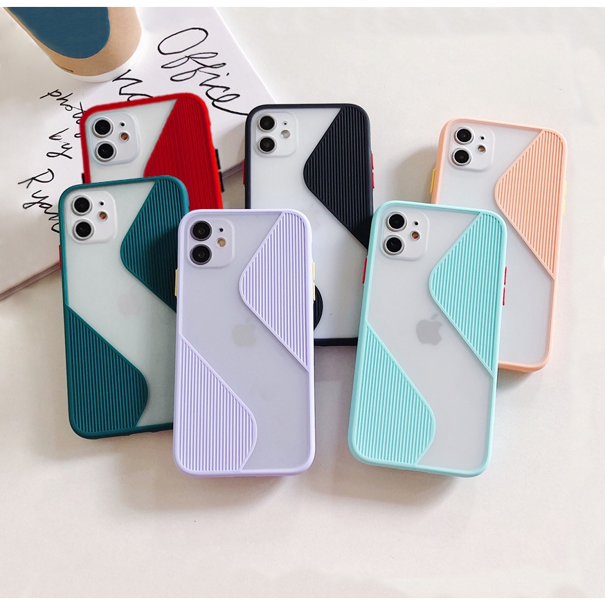 Ốp iphone - Ốp lưng nhám hình chữ S 6/6s/6plus/6s plus/7/8/7plus/8plus/x/xs/xsmax/11/11promax - Awifi Case S3-1 | BigBuy360 - bigbuy360.vn