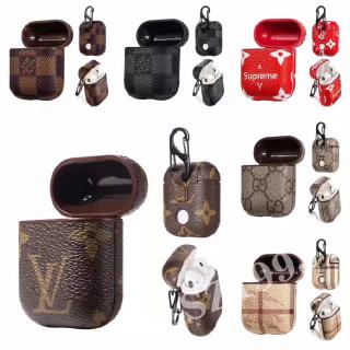 Vỏ bọc hộp đựng tai nghe họa tiết LV Gucci thời trang cho Apple Airpods