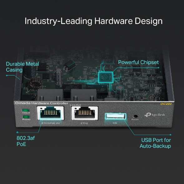 Thiết Bị Quản Lý Tập Trung Omada Hardware Controller tp-link OC200 - Hàng Chính Hãng