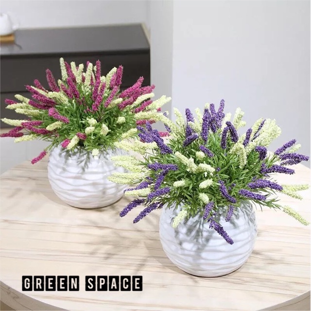 Hoa giả - Cành lavender siêu đẹp