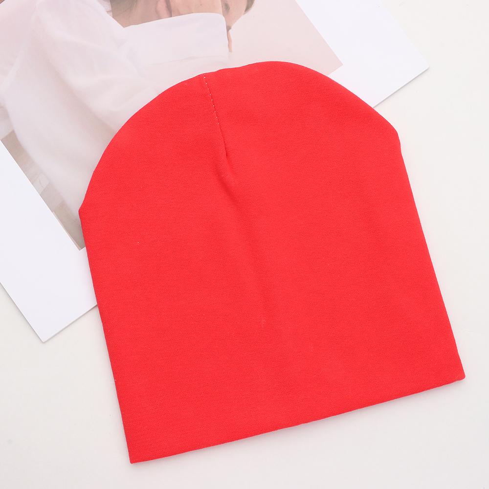 LEILY Mũ Len Beanie Cotton Mềm Mại Nhiều Màu Dễ Thương Cho Bé