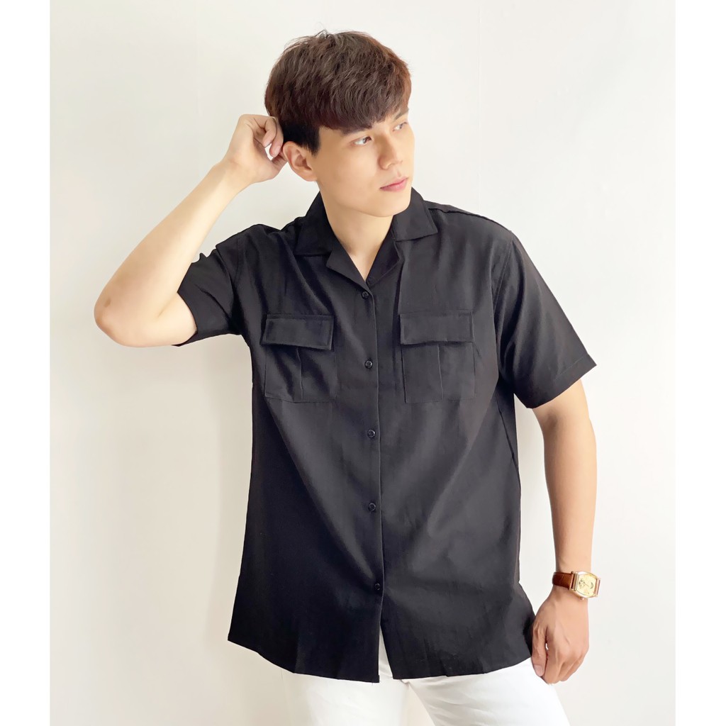 Áo sơ mi nam vải đũi hot trend mùa hè DUI012(Ảnh thật) | BigBuy360 - bigbuy360.vn