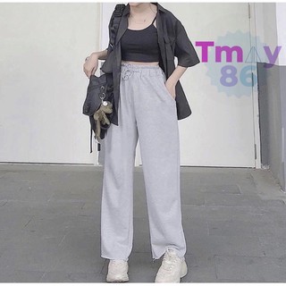 Quần Nỉ Ống Rộng - Siêu Chất