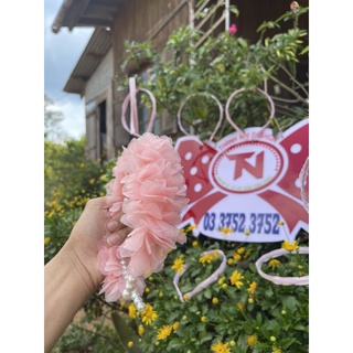 Cài Tóc Hồng Nhiều Hoa [Phu-Kien-Cai-Toc-TN002]