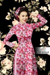 Vải Áo Dài Tằm Ý/ Lụa Nhật Hoa Đều