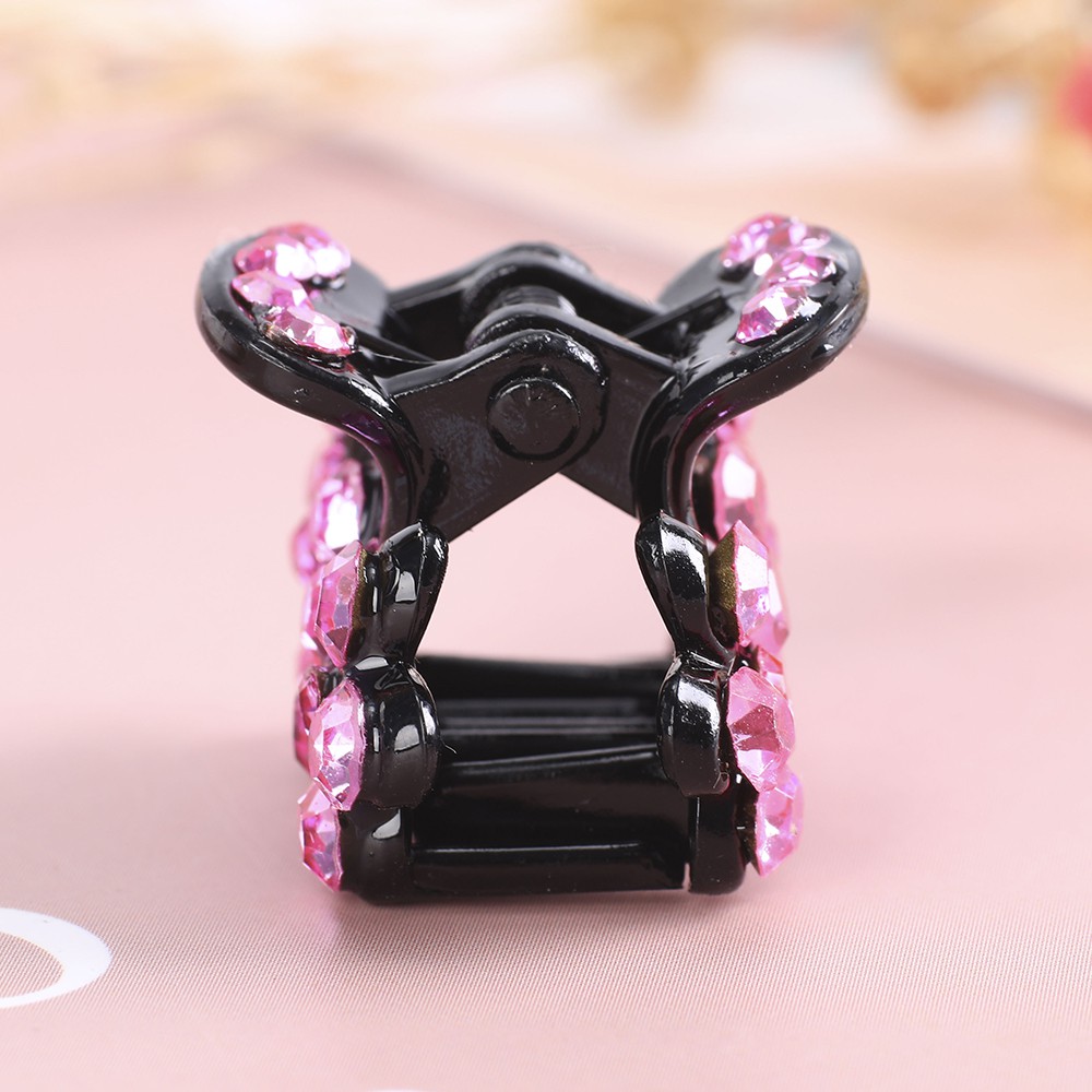 Kẹp Tóc Đính Đá Lấp Lánh Phong Cách Hàn Quốc Thời Trang Dễ Thương