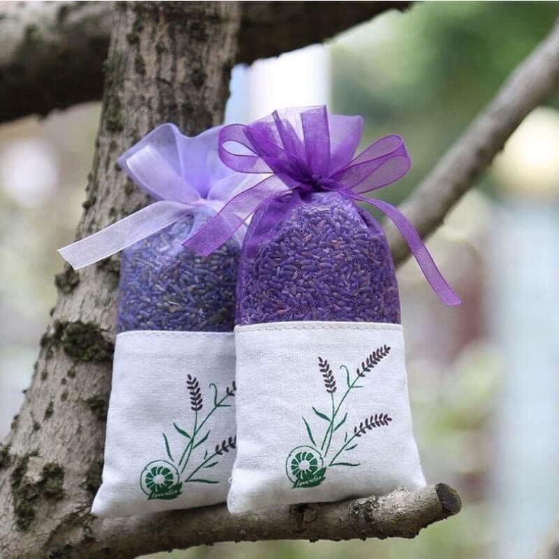 TÚI THƠM NỤ HOA KHÔ LAVENDER NGUYÊN CHẤT KHỬ MÙI NHANH HƯƠNG THƠM DỊU NHẸ