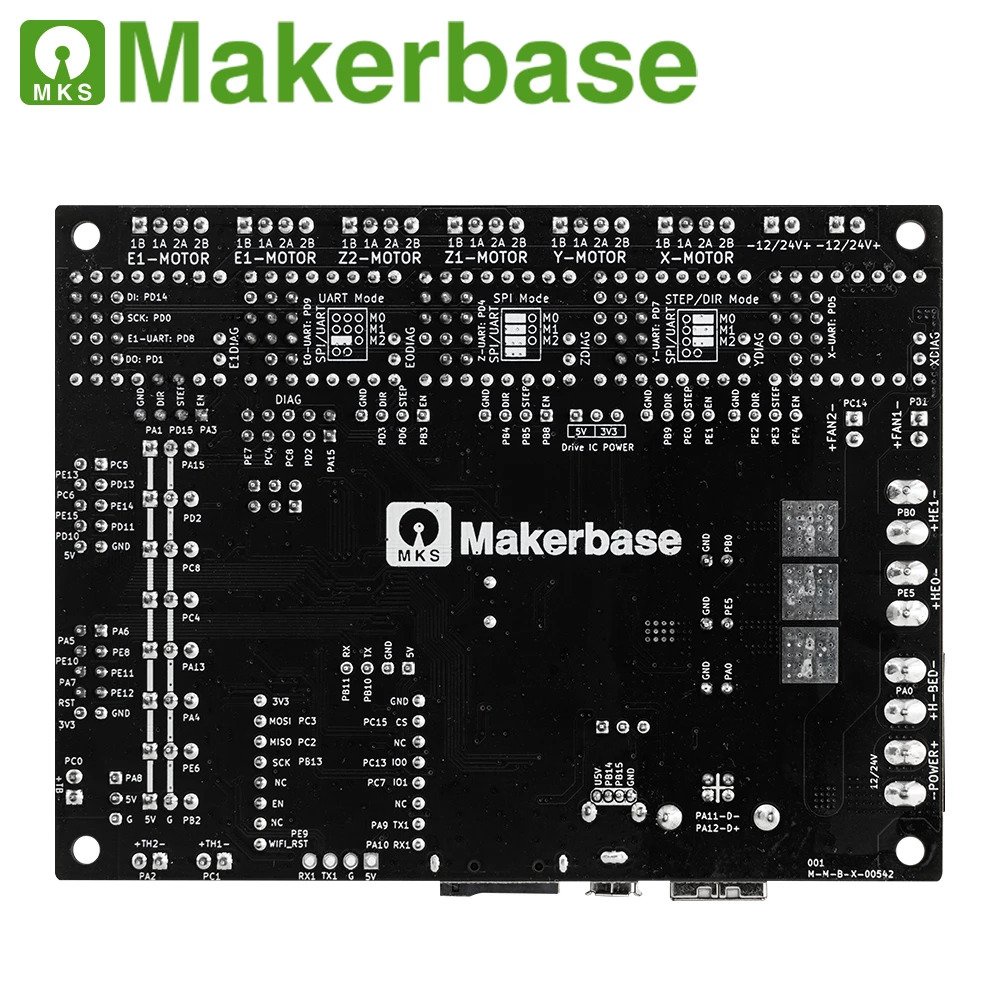 Board điều khiển máy in 3d Makerbase MKS Robin Nano V3.0 32Bit và 4 TMC2209