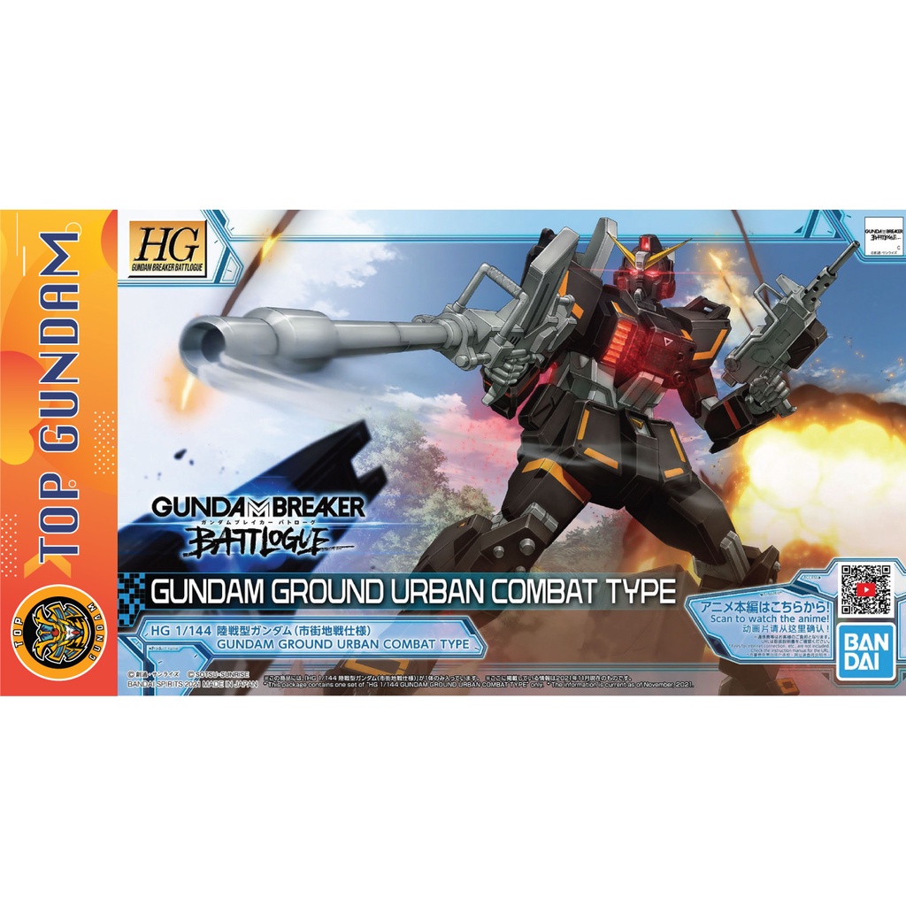 Mô Hình Lắp Ráp HG GB 1/144 Gundam Ground Urban Combat Type
