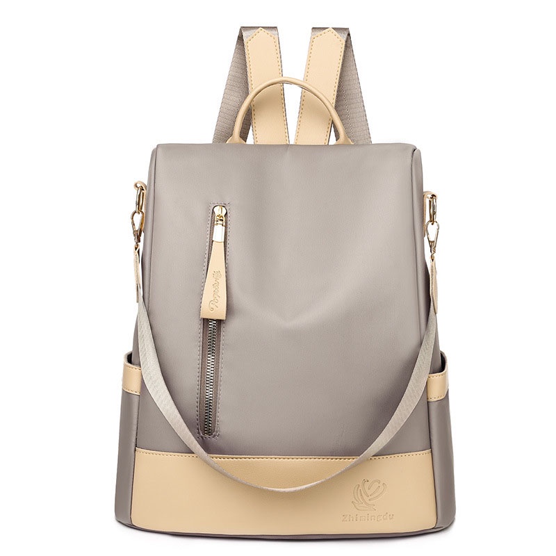 Ba lô du lịch IELGY chống trộm bằng vải oxford thời trang cho nữ