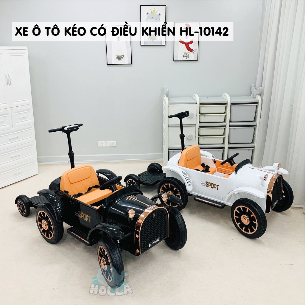 Xe ô tô kéo có điều khiển cho bé Rolls Royce HOLLA HL-10142 vận động ngoài trời - BH 1 năm | Xe ô tô điện trẻ em