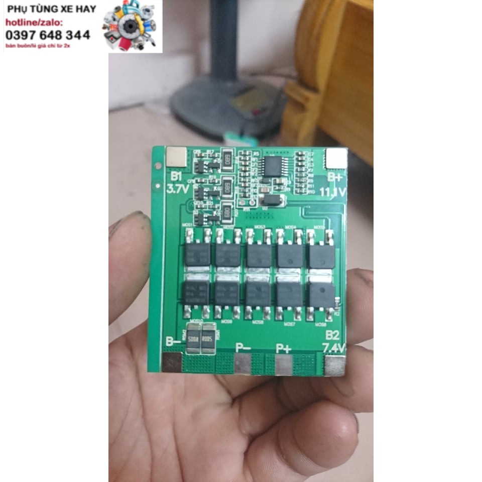 Mạch🌈3S 12V-30A BW🌈 sạc cân bằng và bảo vệ pin Li-io
