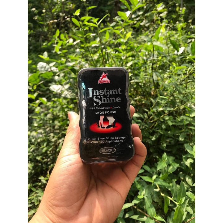 Xi đánh giày, áo da đa năng Instant Shine, nổi màu tự nhiên, bóng đẹp; có thể dùng cho cả đồ da và vật liệu khác.