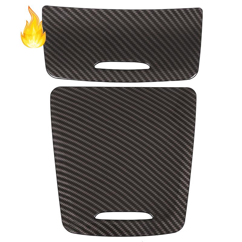 Khung Viền Sợi Carbon Trang Trí Bảng Điều Khiển Trung Tâm Cho Mercedes Benz CLA GLA a Class W117 W176 A180 2014-2017
