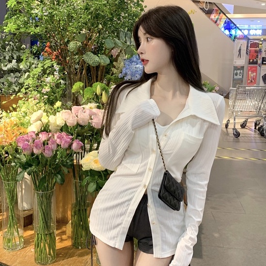 ÁO SƠ MI NỮ ÔM SÁT ULZZANG