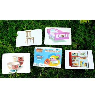 Flashcard Glenn Doman - Thế Giới Quanh Em: Đồ Dùng Thân Thiết