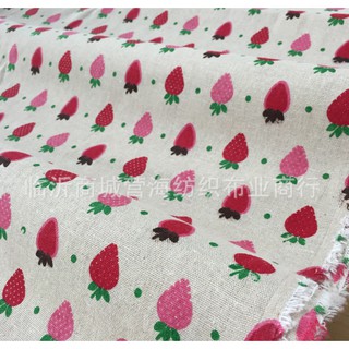 vải canvas quả dâu