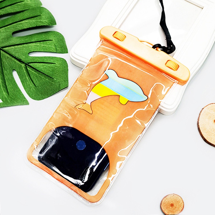 Túi đựng điện thoại chống nước đi mưa, đi biển siêu dễ thương - nhiều màu lựa chọn