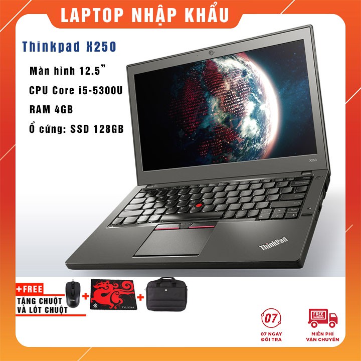 Laptop Lenovo ThinkPad X250 Core i5 - Hàng Nhập Khẩu Từ Mỹ, Nhật Bản | WebRaoVat - webraovat.net.vn